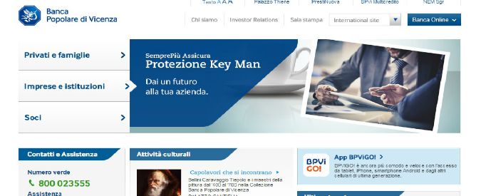 Banca Popolare di Vicenza, il presidente indagato Zonin non fa passi indietro