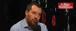 Copertina di Salvini: “Riforma Senato? Non me ne fotte nulla, si scannano sul premio della rava e della fava”