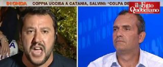 Copertina di Rifugiati, De Magistris vs Salvini: “Maroni voleva sparargli”. “Conduttori vergognatevi”