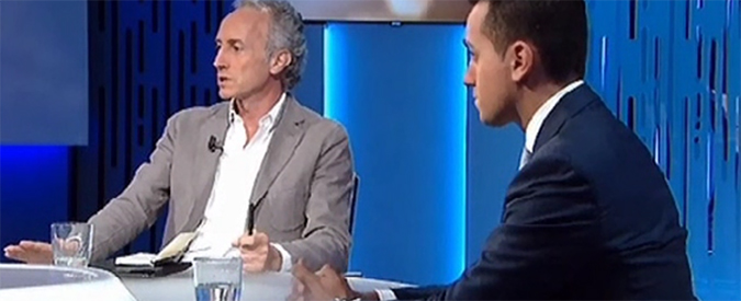 Copertina di Travaglio a Di Maio: “La Rete è un alibi. Spetta a voi eletti decidere e non al web”