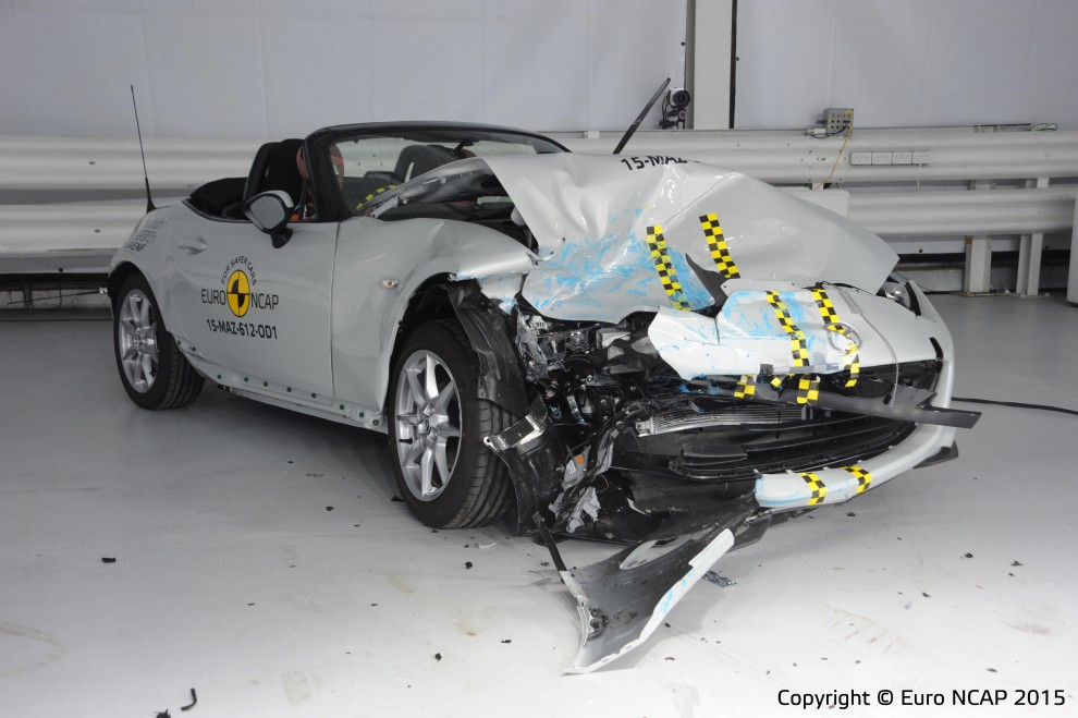 Crash test EuroNCAP, 5 stelle per Hyundai Tucson, 4 per