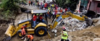 Copertina di Guatemala, un intero villaggio spazzato via da una frana: “31 morti e 450 dispersi”