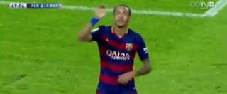Copertina di Calcio, la partita stellare di Neymar: tunnel, stop di tacco, 4 gol e un balletto per festeggiare
