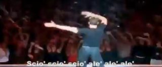 Copertina di Marino, Sora Cesira canta ‘La colpa de la Visa’ di Ricky Martin: “50 euro a boccia, manco er Brunello”