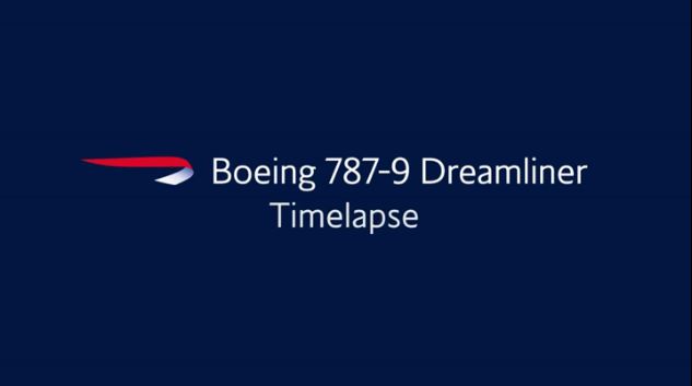 Boeing 787-9 Dreamliner, come nasce un aereo: dall’assemblaggio al primo volo in time-lapse