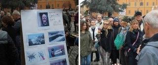 Copertina di Park Vittoria a Reggio Emilia, anche Dario Fo contro il parcheggio voluto da Delrio. E il cantiere (pieno d’acqua) non riparte