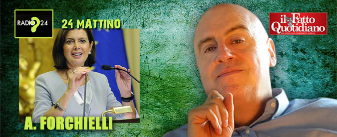 Copertina di Forchielli: “Discorso di Boldrini su Ue? A metà tra filastrocca Befana e verbale Carabinieri”