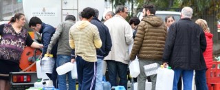 Copertina di Messina senz’acqua, sindaco: “Condotta riparata. In tarda mattinata normalità”