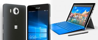 Copertina di Microsoft  con Surface Book sfida Apple. Svelati Surface Pro 4 e Lumia 950