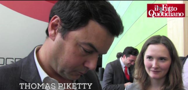 Piketty: “Non ho ancora capito la soluzione proposta da Renzi per uscire dalla crisi”