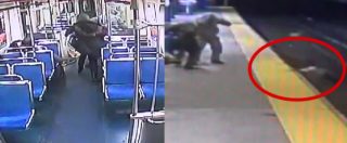 Copertina di Philadelphia, una coppia rapina un uomo nella metro e poi lo spinge sui binari