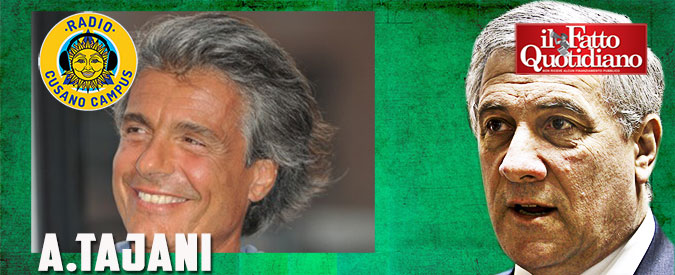 Copertina di Roma, Tajani (FI): “Sì a Marchini contro sinistra del M5S e del Pd. Meloni? La vorrei in Regione”