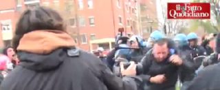 Copertina di Salvini a Bologna, scontri tra collettivi e polizia: un arresto