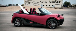 Copertina di Auto stampate in 3D, in vendita nel 2016 (a 53.000 dollari) la Local Motors Swim – FOTO