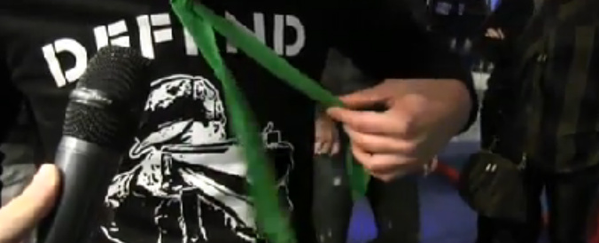 Copertina di Lega, le voci dal congresso regionale di Brescia: “Difendiamo la nostra terra dall’Islam”