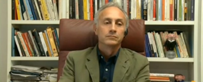 Copertina di Travaglio: “Ponte sullo Stretto? Collega Pd ad Alfano che potrà fare campagna elettorale in Sicilia”