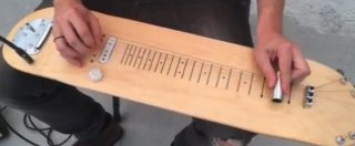 Copertina di Skate Guitars, come riciclare le vecchie tavole dello skateboard in originali chitarre elettriche