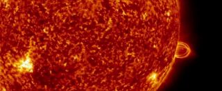 Copertina di Nasa, nuove immagini del sole: fiamme, luce ed energia in Ultra HD 4K
