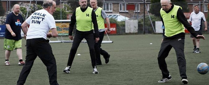 Copertina di Walking football, il “calcio camminato” arriva anche in Italia
