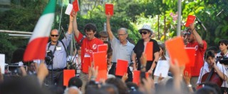 Referendum, a Palermo arriva Renzi per il Sì. E gli oppositori scendono in piazza: con loro Di Matteo e Agende Rosse