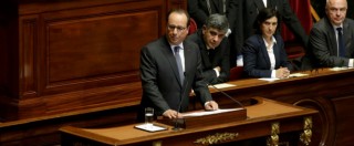 Attentati a Parigi, Hollande: “La Francia è in guerra. Cambiamo la costituzione per combattere l’Isis”