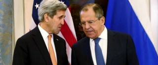 Copertina di Siria, Kerry: “Governo di transizione entro sei mesi. Divergenze su sorte di Assad”