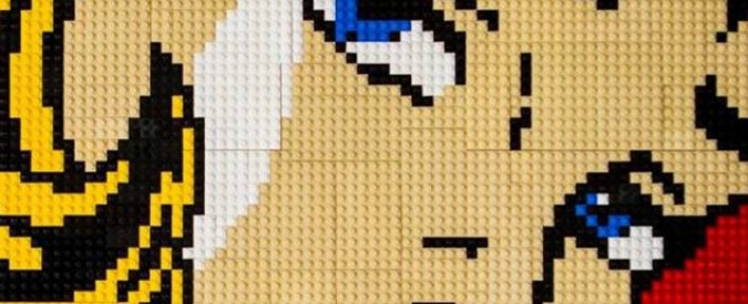 Andy Bauch, l’artista che reinterpreta la cultura pop con i mattoncini Lego: da Lichtenstein a Mondrian