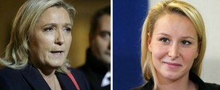 Copertina di Front National, “effetto attentati” fa volare Marine e Marion Le Pen nei sondaggi per le Regionali in Francia