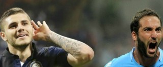 Copertina di Napoli-Inter, Higuain contro Icardi: le due punte si sfidano al San Paolo – Video