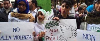 Copertina di Attentati Parigi, a Roma e Milano manifestazioni dei musulmani contro Isis con lo slogan #notinmyname “E’ un dovere condannare violenza e terrorismo”