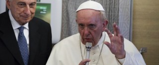Coppie gay, Papa Francesco: “Non può esserci confusione tra la famiglia voluta da Dio e ogni altro tipo di unione”