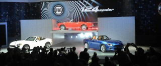 Copertina di Fiat 124 Spider, presentata a Los Angeles la due posti ‘eccitante’ – FOTO e VIDEO