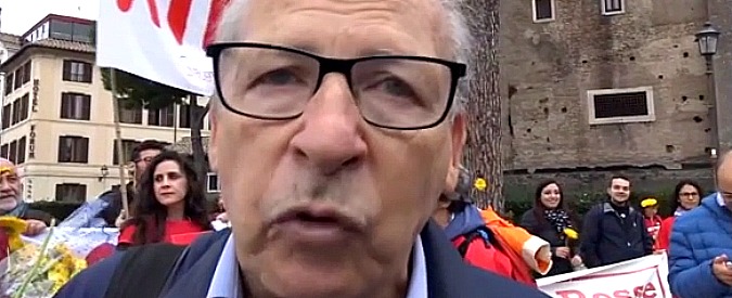 Copertina di Roma, 700 in piazza per il pm Nino Di Matteo. Borsellino: “Stato abbandona chi lotta”