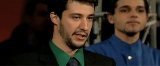 Copertina di Matteo Salvini a 26 anni ospite di Santoro nel 2000: niente felpe, ma giacca e camicia verde