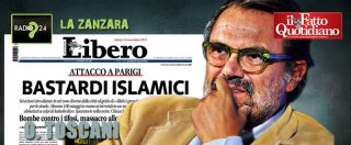 Copertina di Oliviero Toscani: “Libero? Fa schifo, non mi ci pulirei neppure il culo”