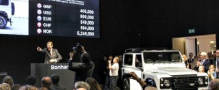 Copertina di Land Rover Defender, la “numero 2 milioni” venduta all’asta per 550.000 euro