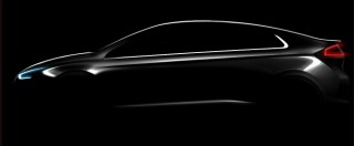 Copertina di Hyundai sfida i giapponesi con Ioniq, primo modello elettrico, ibrido e plug-in