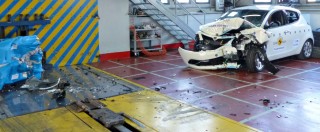 Copertina di Crash test EuroNCAP, 2 stelle per Lancia Ypsilon. Principio d’incendio dopo la prova
