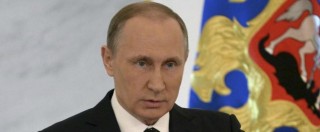 Copertina di Putin: “Spero non siano necessarie armi nucleari contro l’Isis”. Turchia: “Russia fa pulizia etnica in Siria”