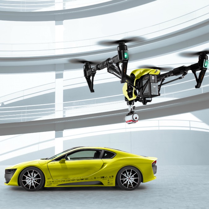 Copertina di Rinspeed Etos, l’auto di domani a guida autonoma… e con drone annesso – FOTO