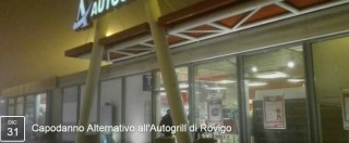 Copertina di Capodanno in autogrill a Rovigo: migliaia di adesioni all’evento “scherzo” su Facebook, interviene la polizia