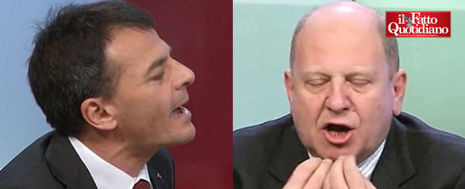 Copertina di Lite tra Fassina e Rondolino: “Renzi? Ha fatto show da Fonzie in Europa”. “Lo show lo fai tu, ma che hai nel cervello?”