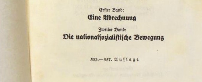 Mein Kampf, libro diventa bestseller in Germania nel 2016: “Letto da studiosi, non da estremisti”