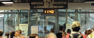 Copertina di Sciopero metro Roma, dopo l’ultimatum del Garante la Fiom revoca agitazione