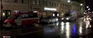 Copertina di Mosca, bomba artigianale in centro: tre feriti ad una fermata dell’autobus