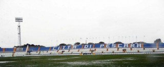 Copertina di Pescara, tutto pronto per nuovo stadio da 40 milioni. Ma i Beni Culturali bloccano il progetto: “Non si possono abbattere le colonne”