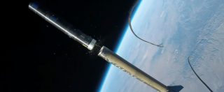 Copertina di Nasa, la separazione di un razzo spaziale multistadio: il video in soggettiva