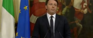 Copertina di Salva banche, Renzi: “E’ stato intervento serio. Abbiamo salvato i soldi delle famiglie”