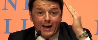 Copertina di Renzi si fa provocare da Vespa: “500 euro ai 18enni è mancia elettorale? Allora ridateceli”