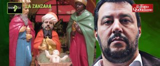 Copertina di Salvini: “Farò il re magio al presepe vivente. Travaglio? Si sciacqui la bocca prima di parlare della Fallaci”